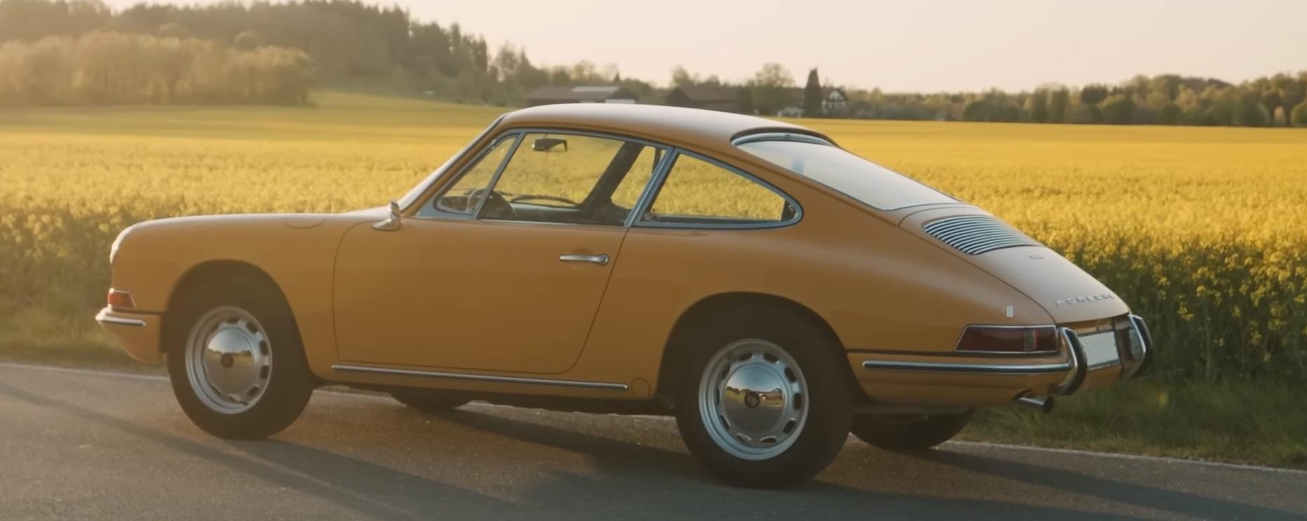 Bahama Yellow Porsche 912 als lokales Vorschaubild für das Restaurierungsvideo